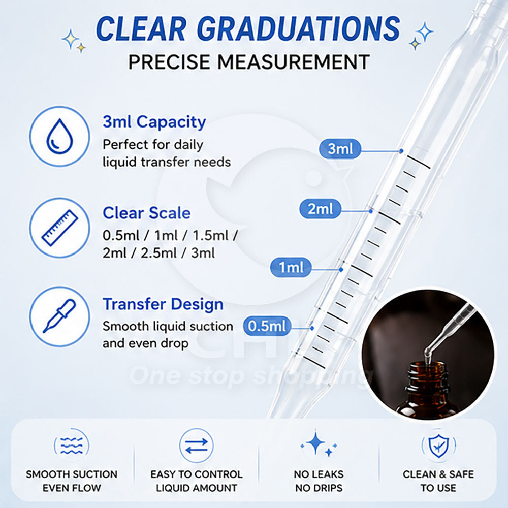 Precision Lab Multipurpose Dropper with Cleaning Brush