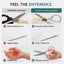 KOKUYO SAXA Scissors HSM-A100LS – Greige