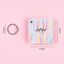 3 Ring Buckle Pocket Portable Small Book Various Animal Shapes Cute Stationery NP-H7TMW-001 - CHL-STORE 