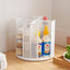 360-degree rotation multi-scene multi-functional detachable storage rack storage storage display display assembly gray / white / black - CHL-STORE 