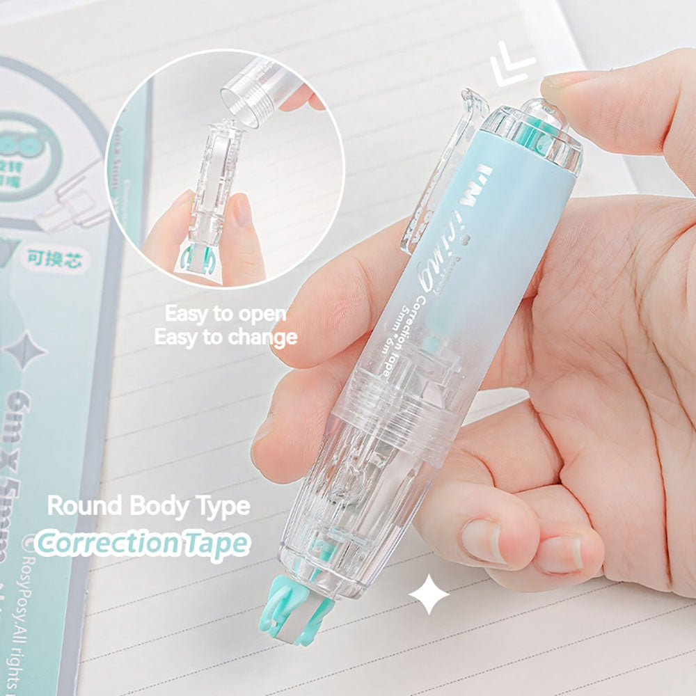Translucent Ice Correction Tape – RosyPosy Smooth Design