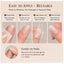 French European and American style removable nail art pieces 24 pieces/box nail stickers fingertips elegant free matching
