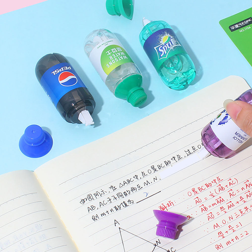 Mini Soda Bottle Correction Tape