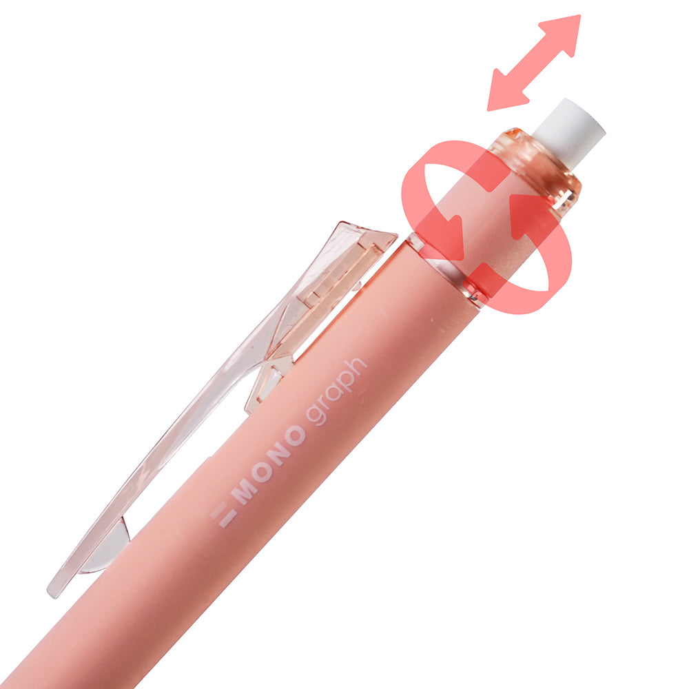 Mechanical pencil Tombow MONO limited color graph Lite 0.5mm MONO student school stationery office DPA-122A DPA-136