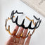 Korean style toothed wavy hairband