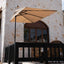 Half Patio Wall Umbrella with Water-Filled Base (200 × 150 cm)