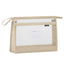 Muji-Style Morandi Mesh Transparent Pencil Case - Minimalist & Durable
