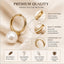 Korean style, high-end earrings, European and American style, simple, trendy, elegant, light luxury