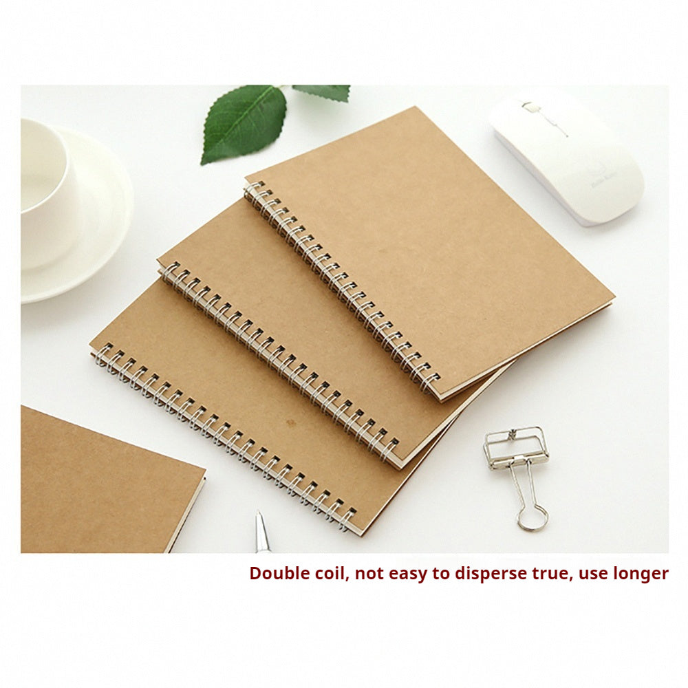 Kraft paper feel, simple texture, easy to carry, achieving goals, self-examination, daily plan, time efficiency manual, daily plan