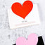Love greeting card DIY Korean creative blessing hollow small card creative greeting card gift giving