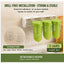 Punch-Free Wall-Mounted Spice Rack – Compact & Detachable Kitchen Organizer for Easy Storage