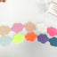 Fluorescent Cloud Sticky Notes: Transparent PET, 8 Colors
