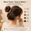 Korean Cozy Autumn Hair Tie Set - Plush, Knitted & Durable