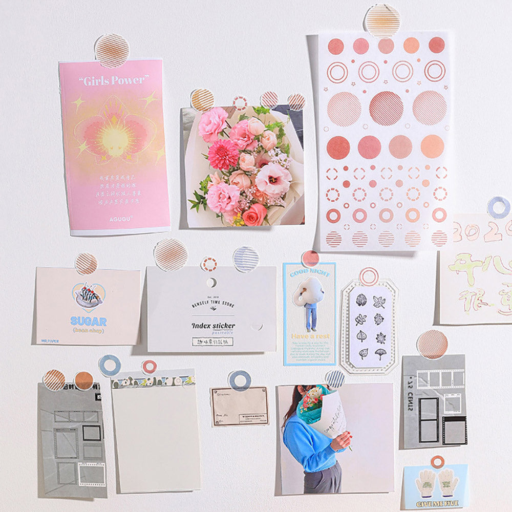 Adorable Japanese Paper Stickers for Creative Notebook Decor