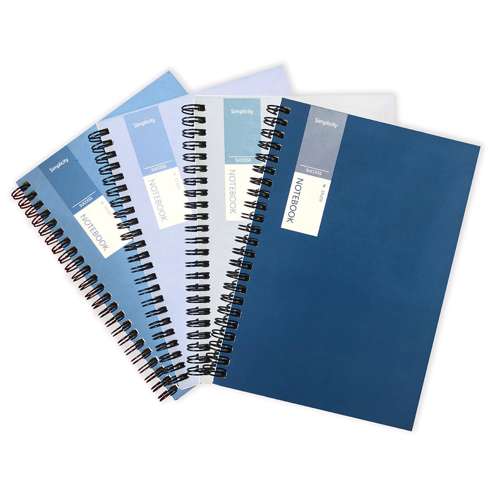 Simple Portable A5 Coil Notebook Notepad Thickened Material Horizontal Line Format Three Random Shipments NP-030054 - CHL-STORE 