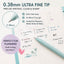 UNI Jetstream 3-Color Ballpoint Pen (SXE3JSS38, 0.38 mm)