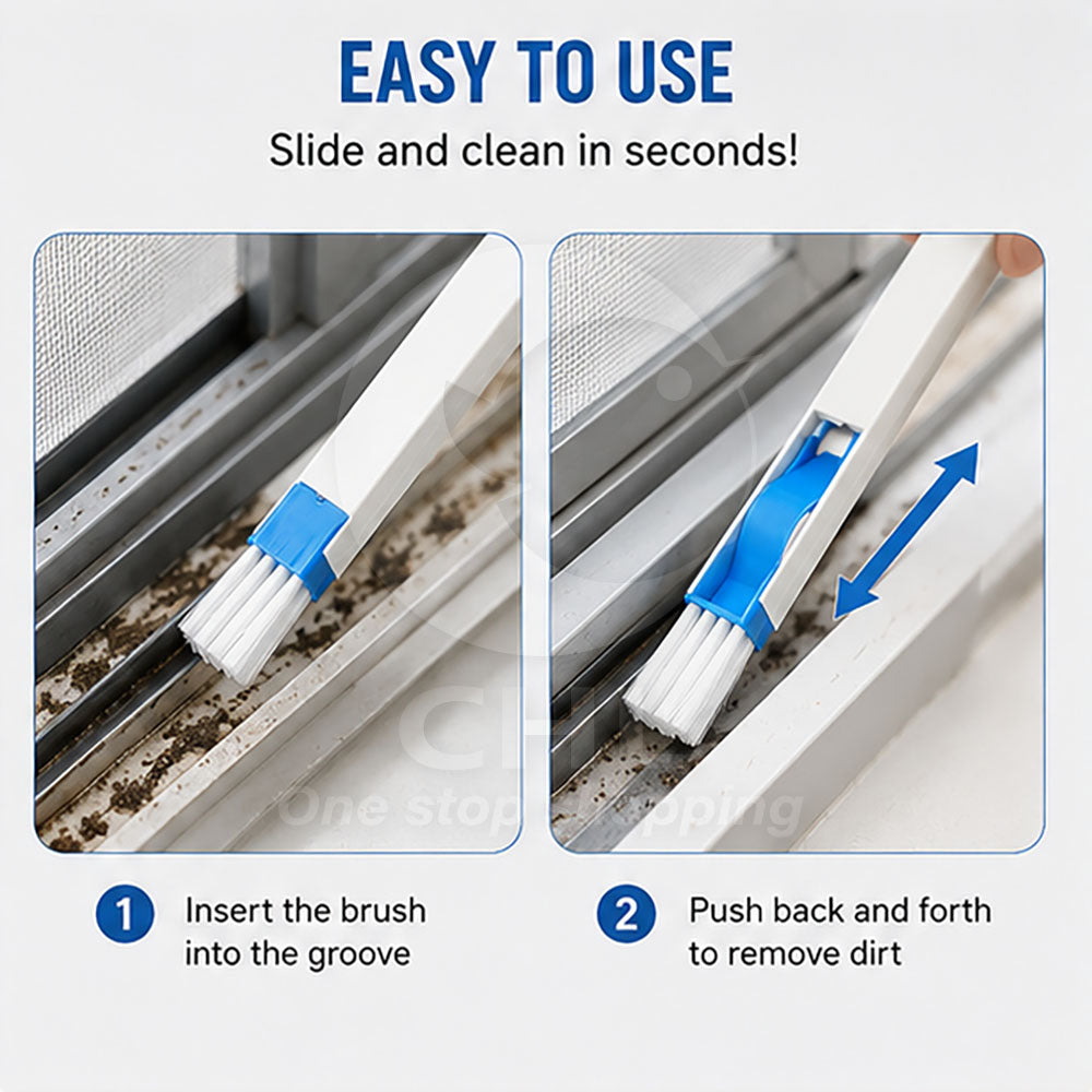 Ultimate Groove Cleaning Kit: Door, Window & Screen Tools
