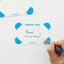 HIGHTIDE PENCO Message Cards – Mini Thank You & Greeting Cards, Gift Notes, Japanese Stationery