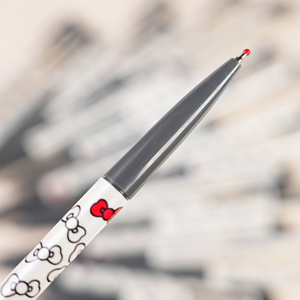 TOWO Dongwen brand BP-1B OP-103 0.7mm black pearl bow medium oil pen oily ball pen press automatic ball pen quick drying