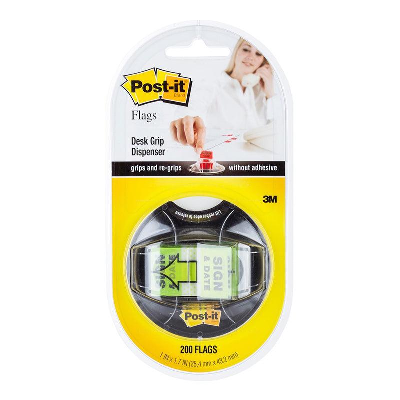 3M SIGN HERE indicator label economy package yellow green for marking - CHL-STORE 