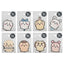 KAMIO Chiikawa Water-Resistant Cute Character Stickers - Durable & Stylish