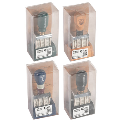 Retro Roller Date Stamp: Stylish & Durable Office Essential
