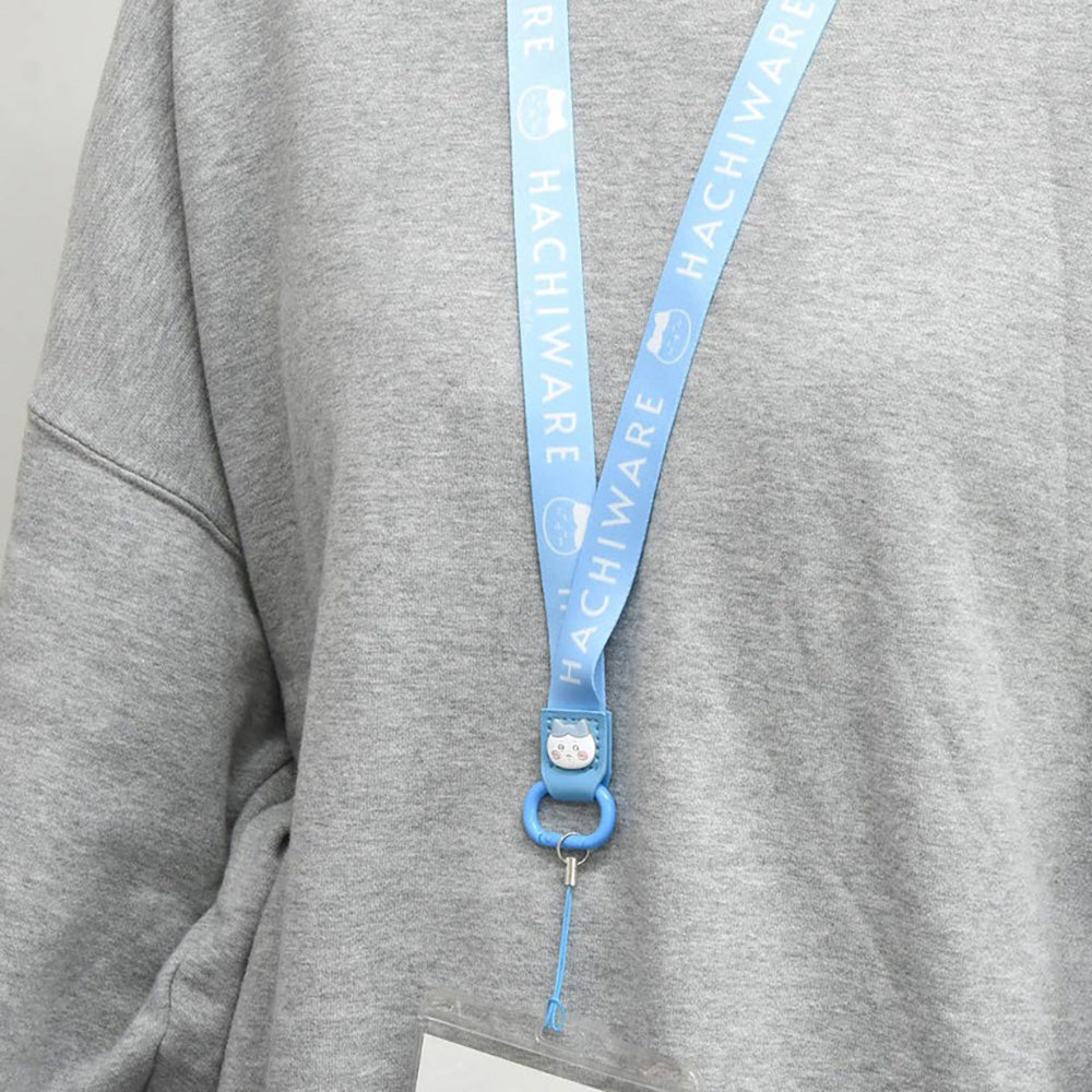 Chiikawa mobile phone neck lanyard co-branded ID strap adjustable
