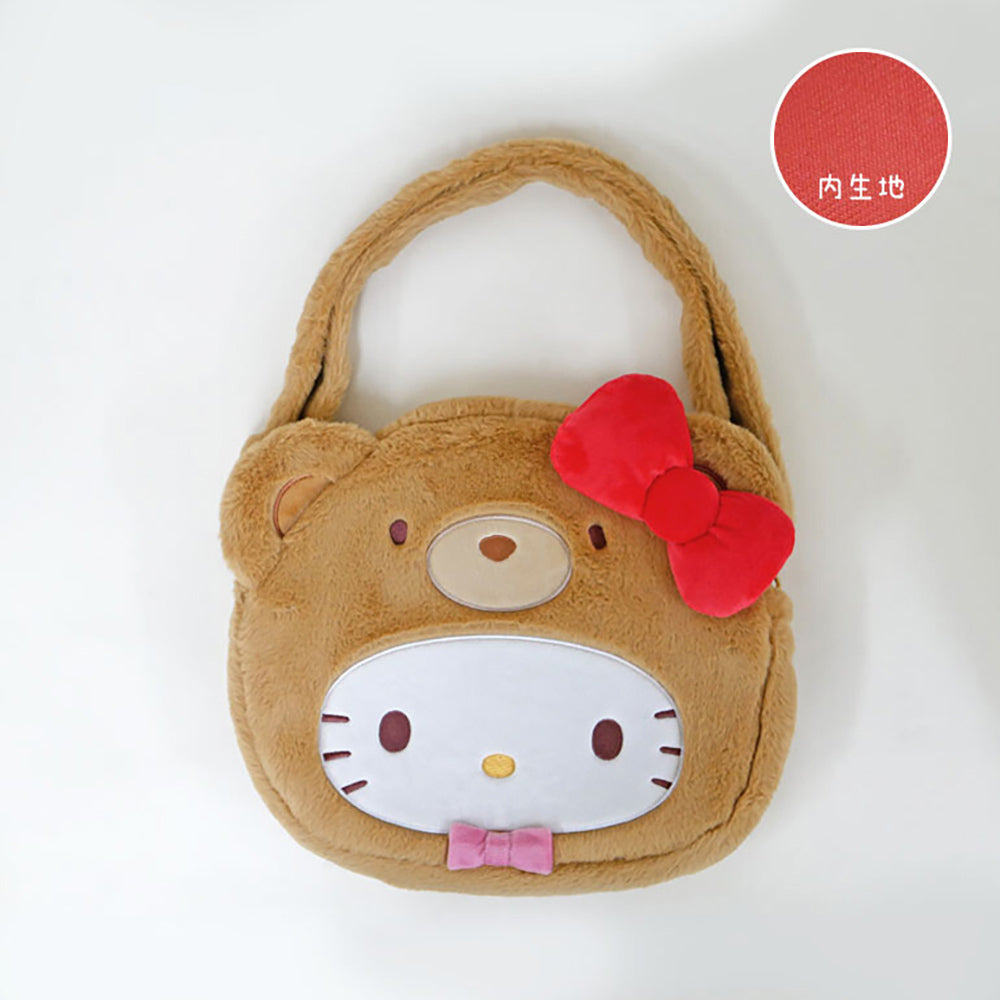 Sanrio co-branded itabag Hello Kitty Kuromi Cinnamoroll My Melody shape bag doll bag outing bag soft