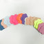 Fluorescent Cloud Sticky Notes: Transparent PET, 8 Colors