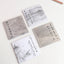 Momo Guofeng Calligraphy Material Paper Antique Text Pocket Decoration Base Sticky Note Paper Multi-material Material Package Background Decoration Creative Retro Handmade Base DIY Packaging Collage - CHL-STORE 
