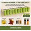 Punch-Free Wall-Mounted Spice Rack – Compact & Detachable Kitchen Organizer for Easy Storage