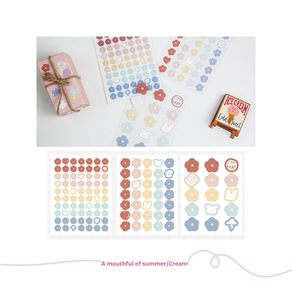 Bite of Summer Fun: Sundress Your Wallet Stickers Collection