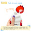 Kids' Easy-Clean Ice Kettle with Strap - 480ml BPA-Free