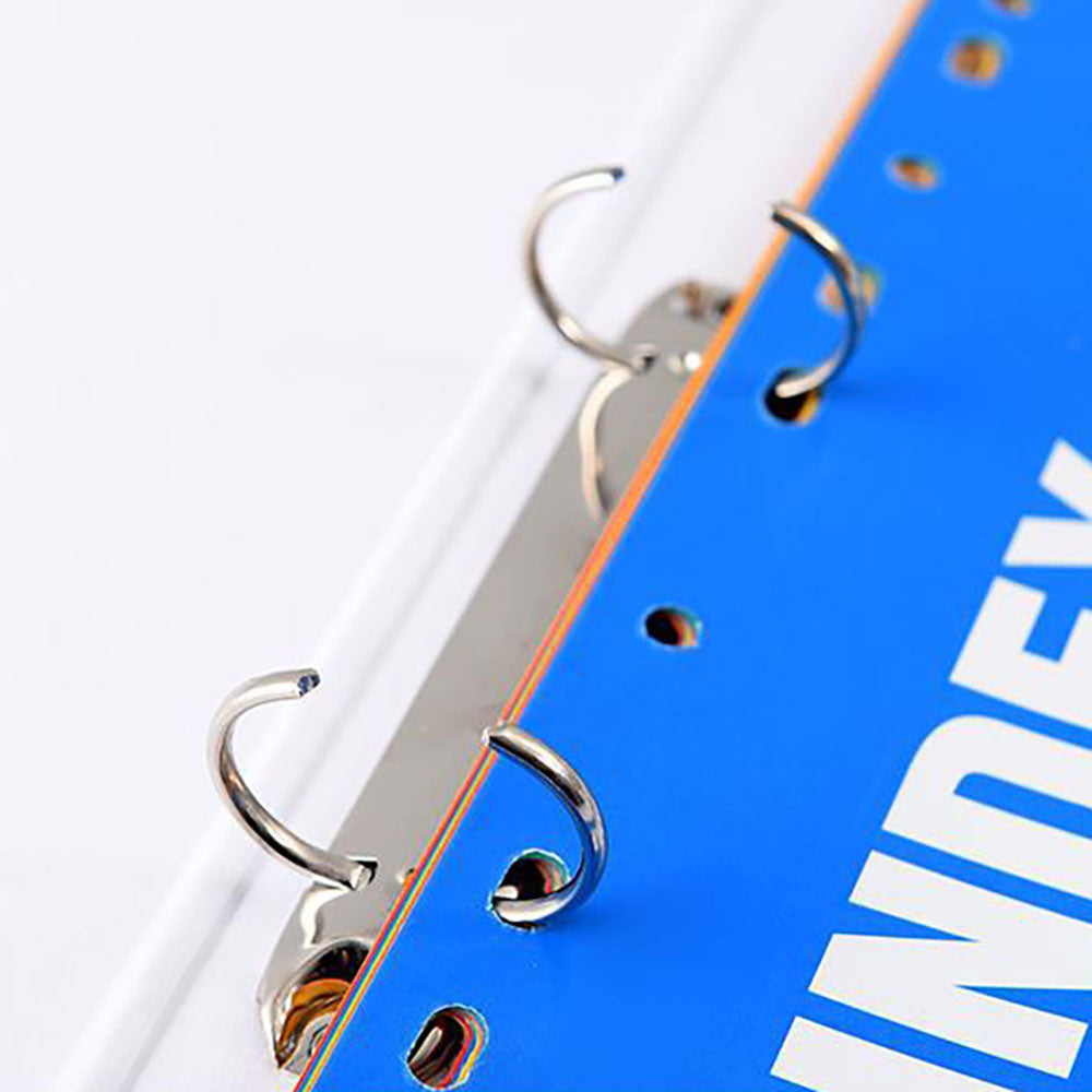 A4 2-hole folder, study office file organization, information summary, practical stationery