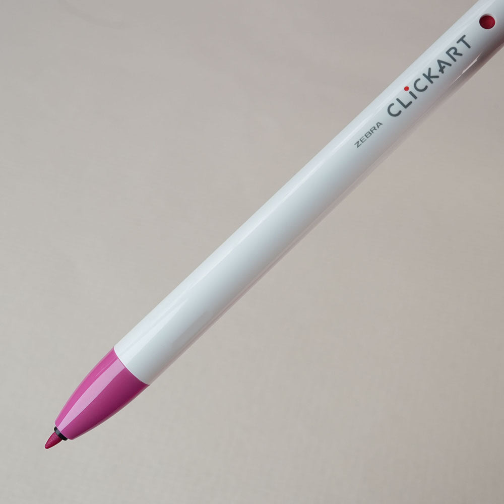 ZEBRA CLICKART Gentle light color WYSS22 0.6mm water-based pen single 12 color set - CHL-STORE 