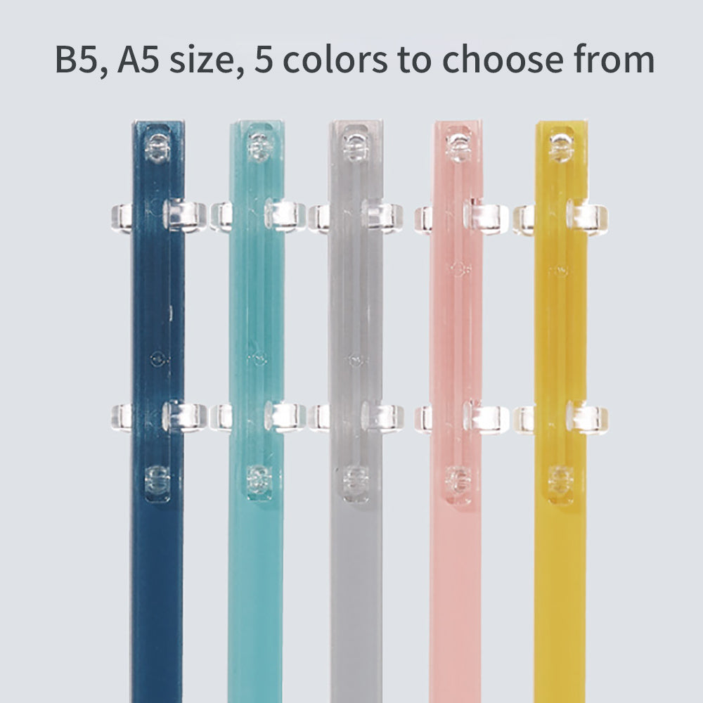 KOKUYO Campus  Ultra-Thin Loose-Leaf Notebook: Portable & Stylish Organizer