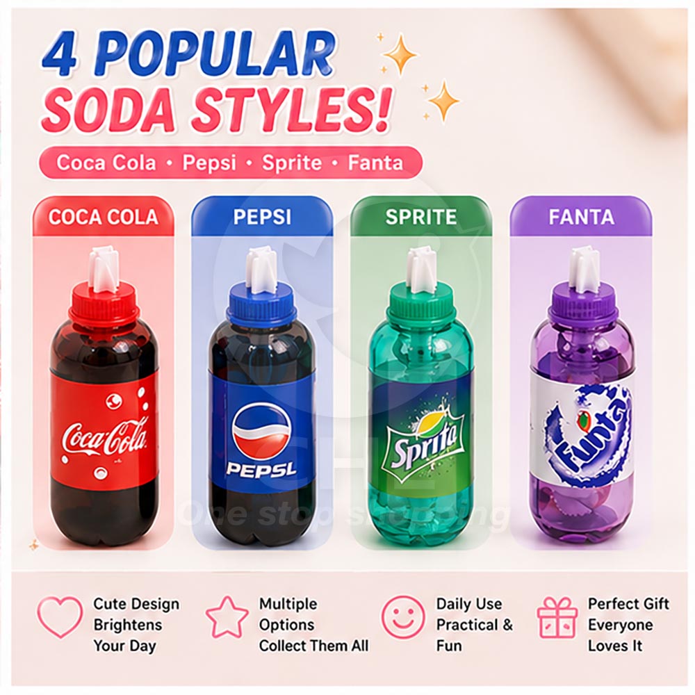 Mini Soda Bottle Correction Tape