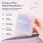 RosyPosy Fall in multi-functional note box, notebook material, card, student notebook, sticker, note paper, multi-function note paper glazed