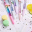 Glitter Cat Paw Light-Up Gel Pen (0.5 mm, Refillable)