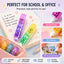 Dreamy Gradient 2-in-1 Correction & Adhesive Tape: Compact & Versatile