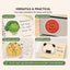 PaperMore Mini Bites Sticky Notes – 30 Sheets Cute Food Design Memo Pads for Journaling & Notes