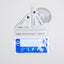 Gold List Title Four-piece Set Ruler Right Angle Triangle Ruler Round Protractor NP-070045 - CHL-STORE 