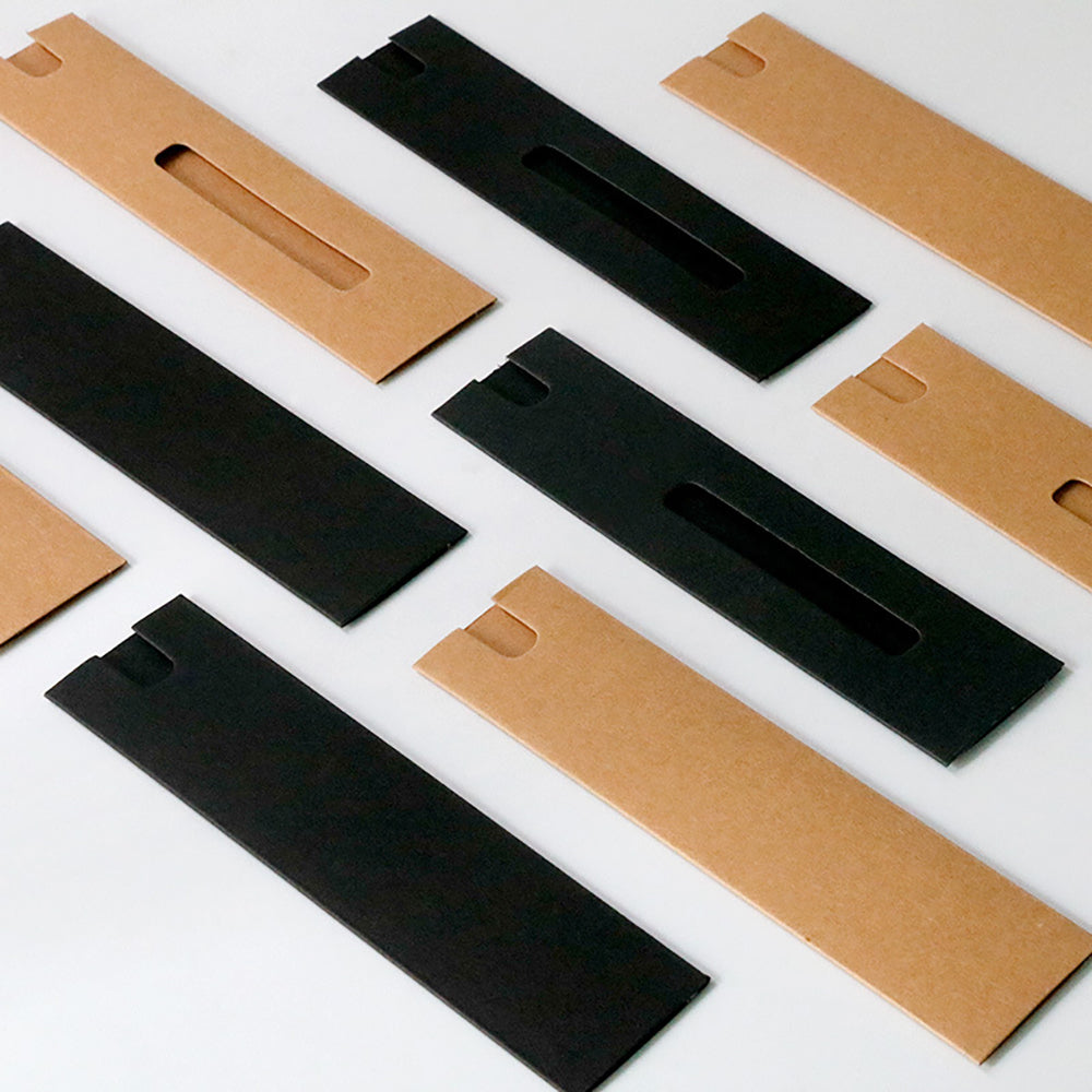 Eco-Friendly Customizable Gift Pen Box with Window Display