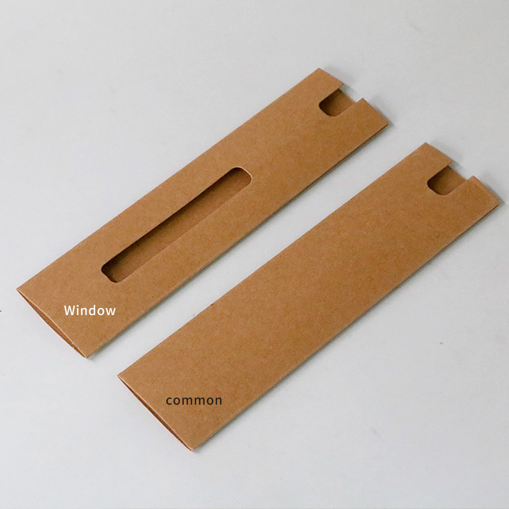 Eco-Friendly Customizable Gift Pen Box with Window Display