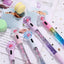 Glitter Cat Paw Light-Up Gel Pen (0.5 mm, Refillable)