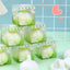 Garlic-Shaped Eraser (6-Piece Detachable Set)
