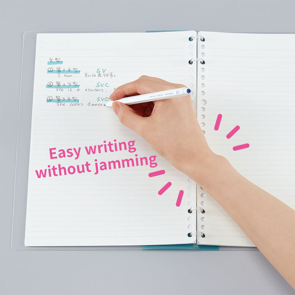 KOKUYO Campus  Ultra-Thin Loose-Leaf Notebook: Portable & Stylish Organizer