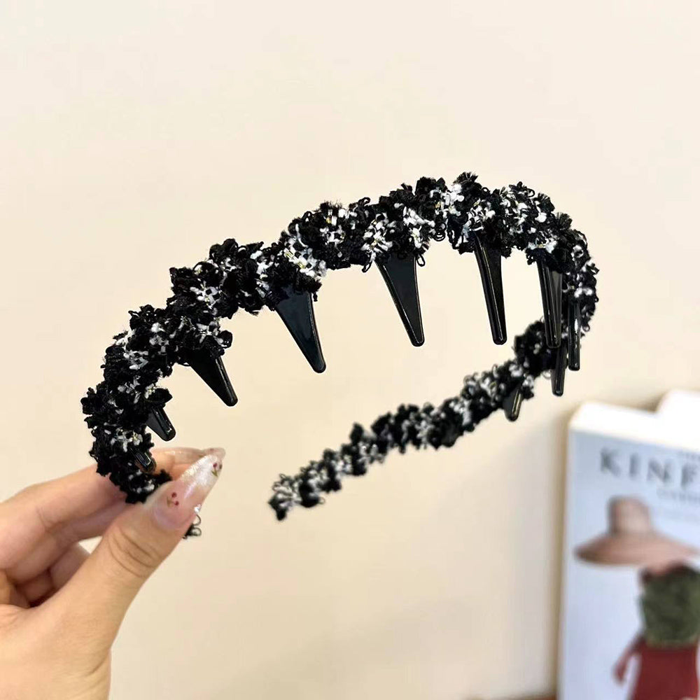Korean style toothed wavy hairband