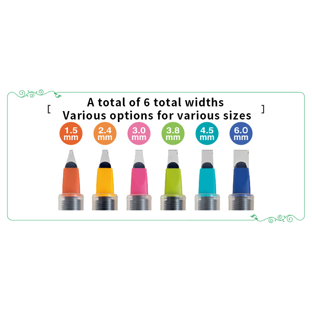 PILOT P-FPN-120R Parallel Pen Parallel Pen Curve Pen Art Pen Hand-painted Illustration DIY