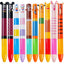 Sakamoto x SANRIO mimi 0.7mm ear pen two-color pen black ink red ink Melody Pom Pom Purin Little Twin Stars Kuromi - CHL-STORE 